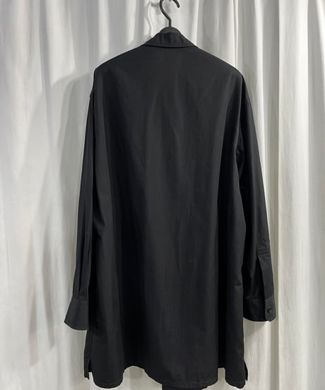2022AW yohji yamamoto pour homme コットンブラウス（HE-B02-001）