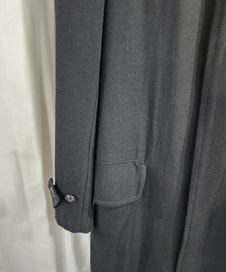Y's for men  黒 ベルト付き ロングコート （MU-C01-101）