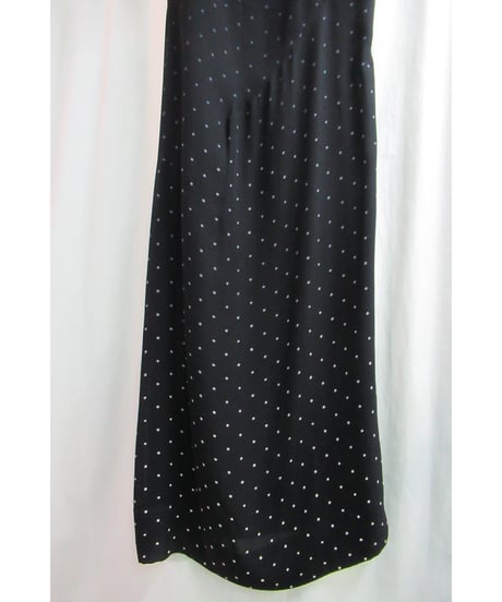 96ss yohji yamamoto femme vintage ドット変形デザインワンピース FF-D82-559