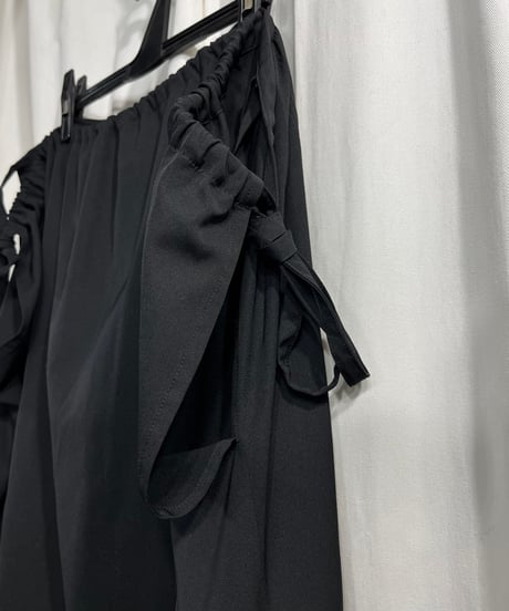 Y's yohji yamamoto ウエスト紐ロングスカート（YX-S14-100）