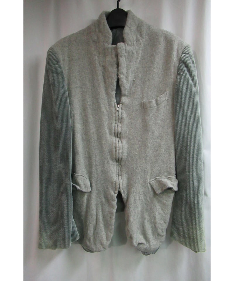 AD1994 COMME des GARCONS HOMME PLUS 縮絨 フロントジッパー