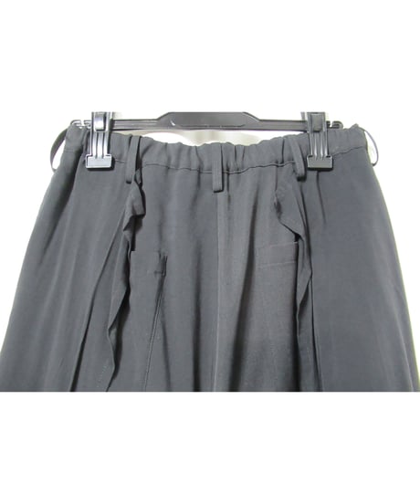 14ss yohji yamamoto femme レイヤードデザイン クロップドパンツ（FG-P09-830）