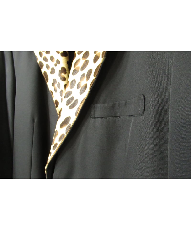 02aw yohji yamamoto pour homme ラペル切り替えデザインジャケット