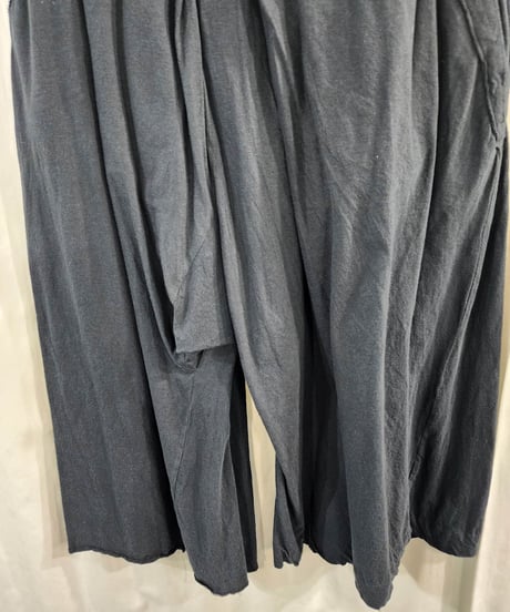 2012ss yohji yamamoto pour homme vintage 黒 ハカマパンツ (HB-P13-010)