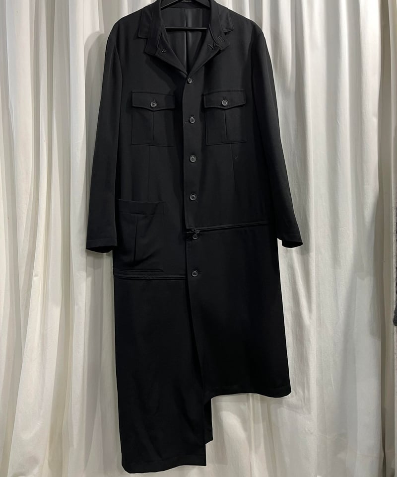 2019AW yohji yamamoto pour homme ファスナーデザイン アシメト