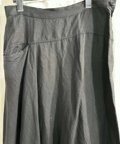 Y's yohji yamamoto アシメトリーデザインロングスカート（YB-S11-200）
