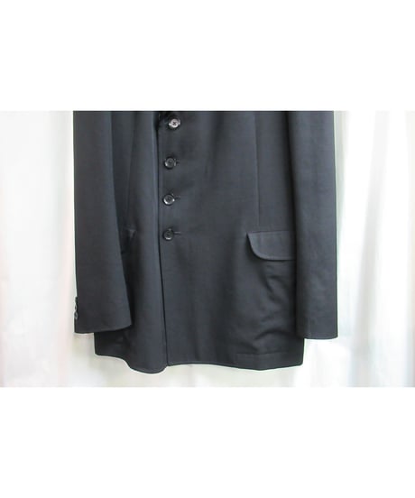 13aw yohji yamamoto pour homme ダブルファスナー 襟デザインジャケット HQ-J31-100