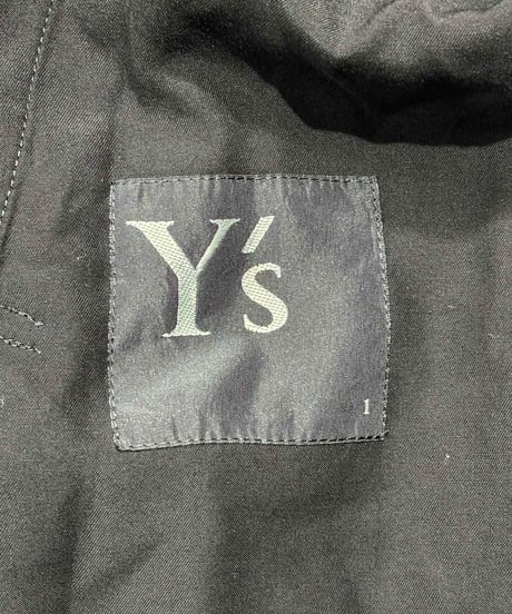Y's yohji yamamoto 襟破れ加工 トレンチコート（YJ-C13-204）