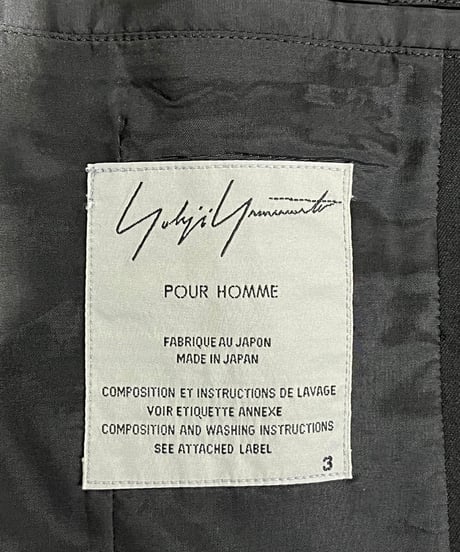2006AW yohji yamamoto pour homme ドクタージャケット（HB-J49-100）
