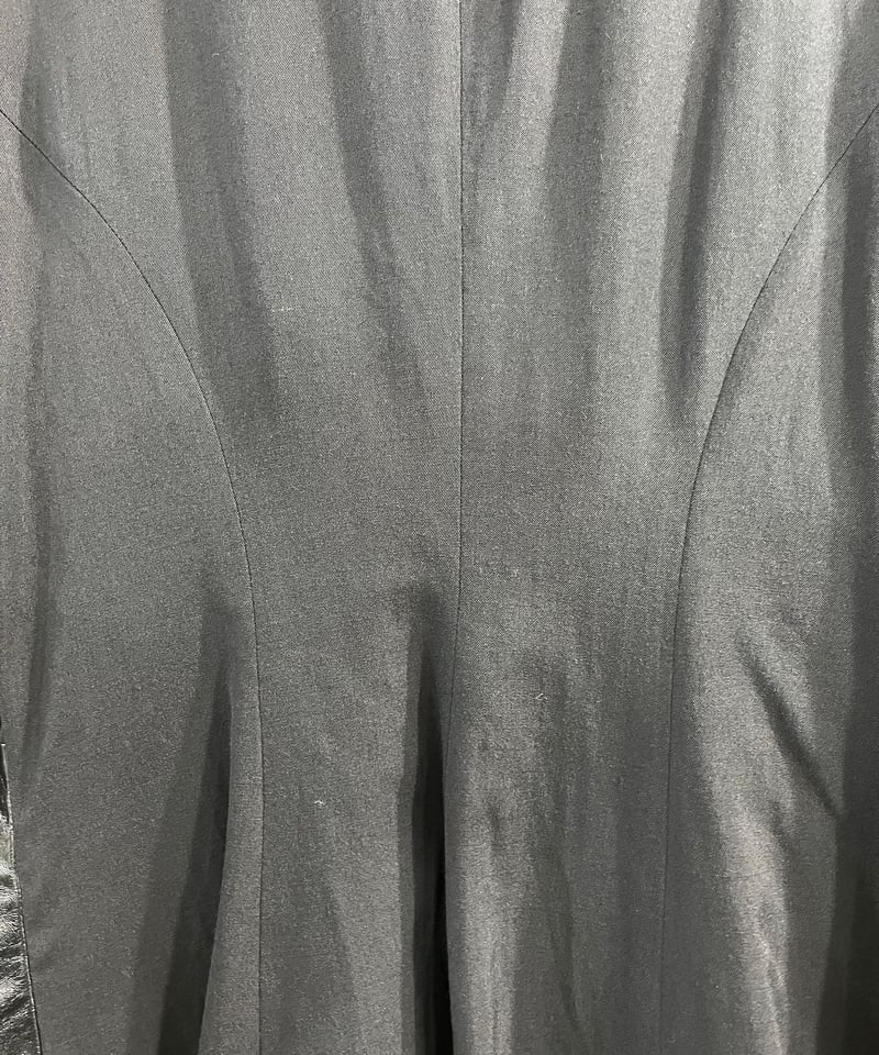 1980's yohji yamamoto femme vintage レザー切り替えジャケッ