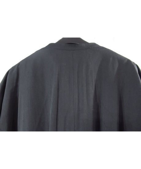 18aw yohji yamamoto pour homme ベルト付き 多釦 ドルマンスリーブデザインロングドレス（HV-D36-100）