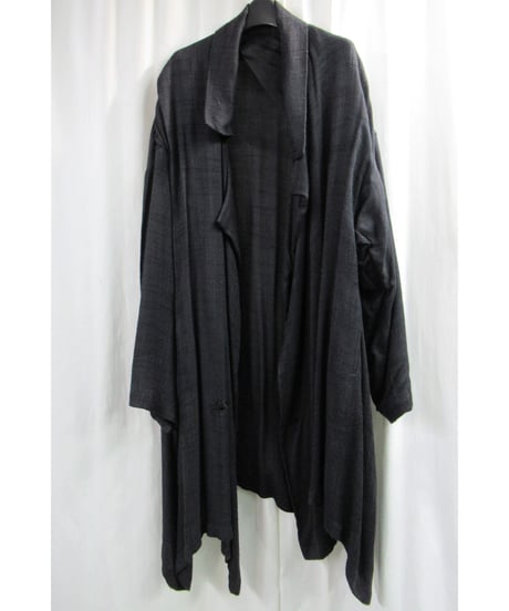 15ss yohji yamamoto pour homme デザイロングンコート（HU-C06-206）