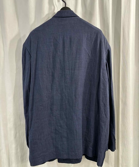 1980's COMME des GARCONS HOMME PLUS 麻ダブルジャケット（PJ-11068M）
