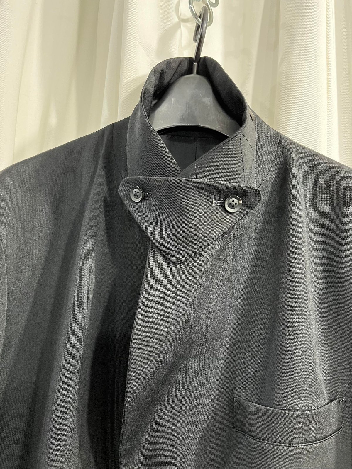 2022SS yohji yamamoto pour homme 刺繡ロングジャケット（HG-