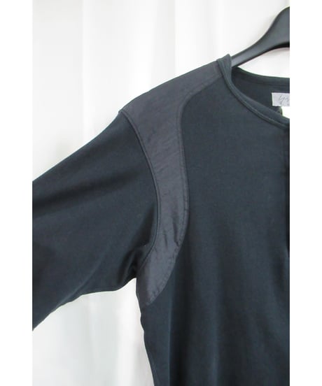 90’s yohji yamamoto pour homme vintage 黒 切替えデザインカットソー HC-2