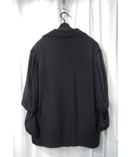 03aw yohji yamamoto femme ボタンレス レイヤードデザインジャケット（FU-J41-426）