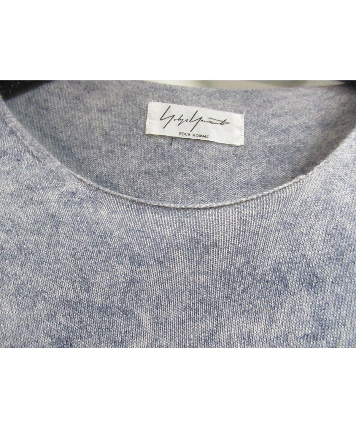 希少】YOHJI YAMAMOTO POUR HOMME ニット フリンジ装飾