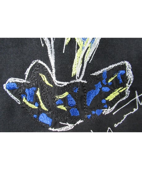 レア 21aw yohji yamamoto pour homme バック刺繍デザインジャケット（HX-J49-130）