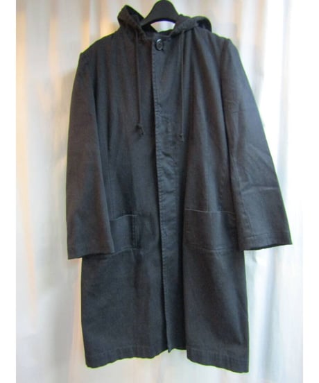 Y's yohji yamamoto フード付ロングジャケット YN-J08-012