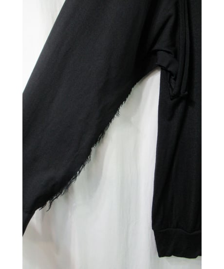 yohji yamamoto +noir 袖切り替えデザインカットソー NF-B05-806