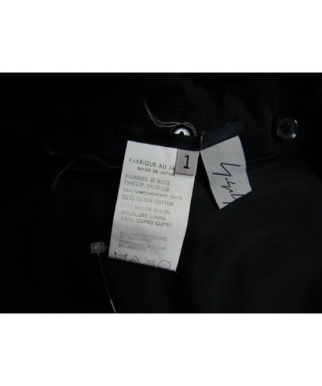 07aw yohji yamamoto femme ファー襟ミリタリージャケット FX-J13-001