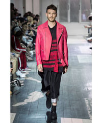 18ss yohji yamamoto pour homme デザインプリントカットソー（HW-T28-273）