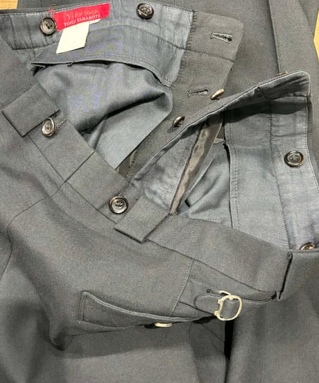 難あり Y's for men 赤タグ yohji yamamoto vintage ウ－ル パンツ（MY-P51-170）