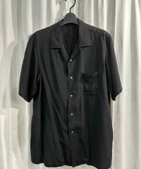 Y's for men yohji yamamoto レーヨン 開襟半袖シャツ（M-B-200xxx）