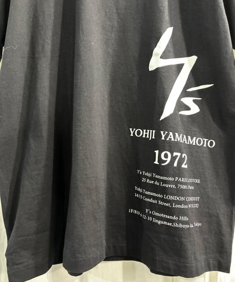 Y's yohji yamamoto プリントTシャツ（YW-T19-972）