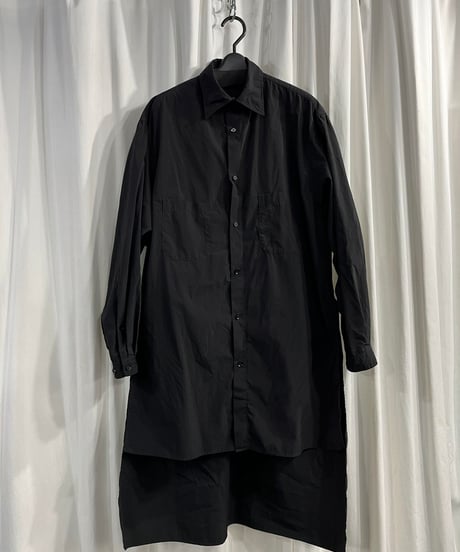 2019SS yohji yamamoto pour homme デザインロングブラウス（HH-B10-900）