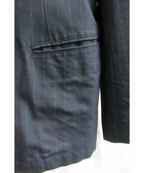 02aw Y's for men yohji yamamoto ストライプデザインジャケット ME-J21-110