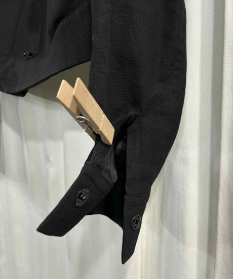 Y's yohji yamamoto 袖素材切り替えショートジャケット（YR-J07-805）
