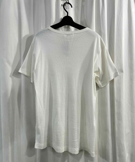 2007SS yohji yamamoto pour homme 切替半袖Tシャツ（HT-T21-844）