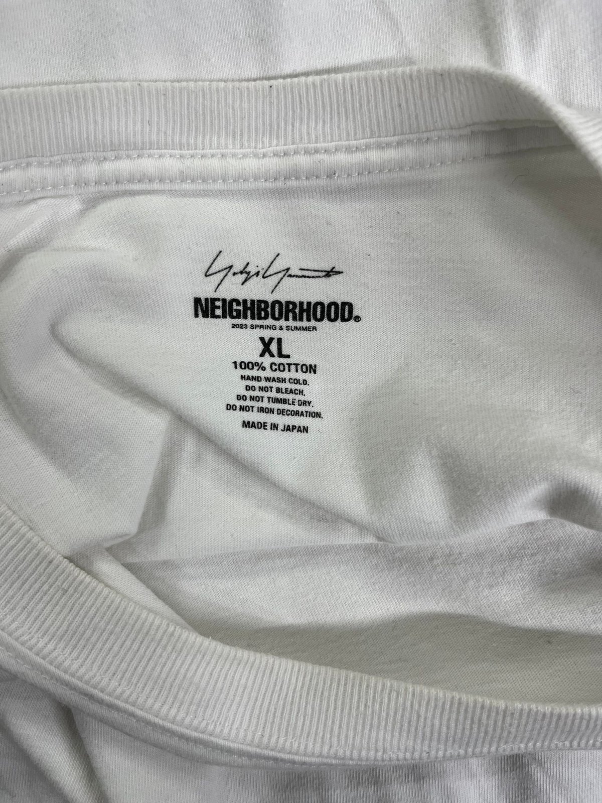 2023SS yohji yamamoto x NEIGHBORHOOD カットソー(HZ-T 2023SS yohji yamamoto x NEIGHBORHOOD カットソー(HZ-T