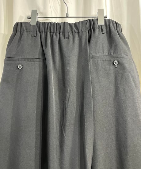 2020SS yohji yamamoto pour homme ヨウジ刺繡パンツ（HN-P92-102）