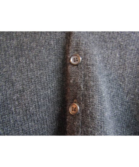 Y's for men 赤タグ yohji yamamoto グレー ヘンリーネックニット MV-K60-144