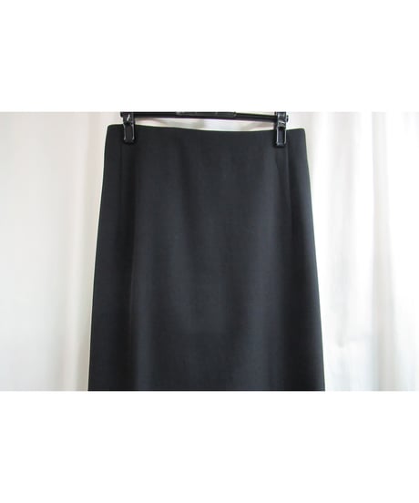 07ss yohji yamamoto シンプルタイトロングスカート FT-S07-101