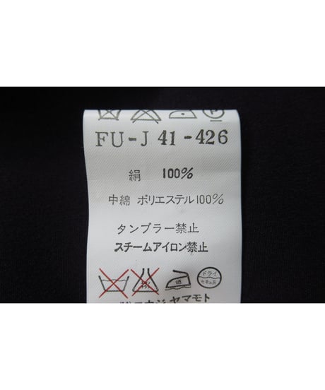 03aw yohji yamamoto femme ボタンレス レイヤードデザインジャケット（FU-J41-426）