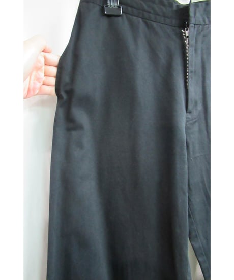 Y’s for living yohji yamamoto コットンシンプルワイドパンツ L-1