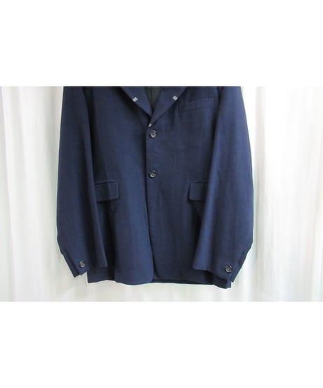 SAMPLE 1点物 89aw yohji yamamoto pour homme 紺 デザインビートルズジャケット