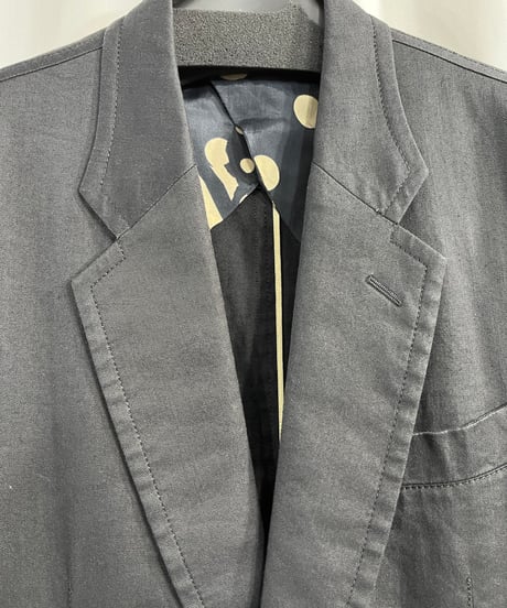 Y's yohji yamamoto 麻綿混 デザインジャケット（MD-J06-305）