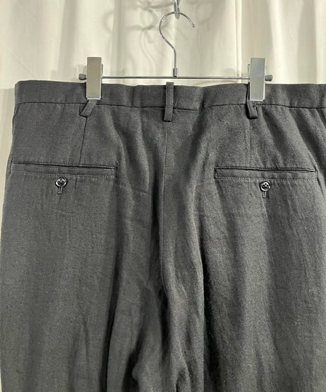 2016SS yohji yamamoto pour homme 裾リブサルエルパンツ（HO-P31-312）