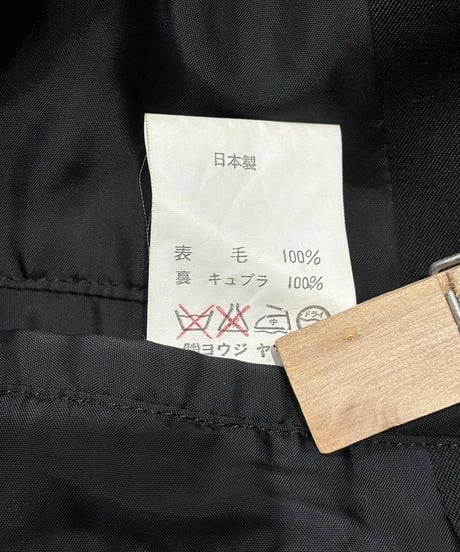 難あり 1980's yohji yamamoto pour homme vintage 丸文字ロゴ ジャケット（H-J-006xxx）
