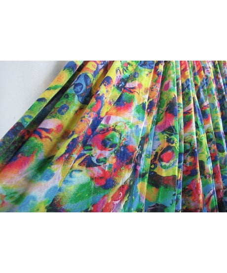 11ss yohji yamamoto femme プリントスカート（FO-T71-655）