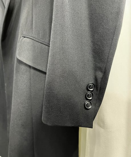 2018AW Y's yohji yamamoto スナップ釦 デザインロングジャケット（YV-J04-100）