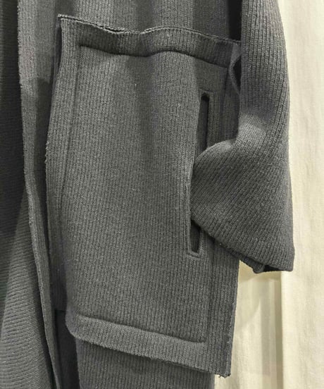 2020AW yohji yamamoto pour homme ストール付きロングニット（HR-T16-177）