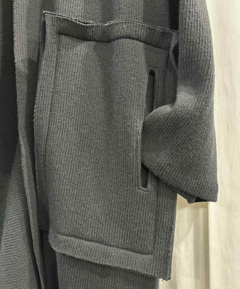 2020AW yohji yamamoto pour homme ストール付きロングニット（H