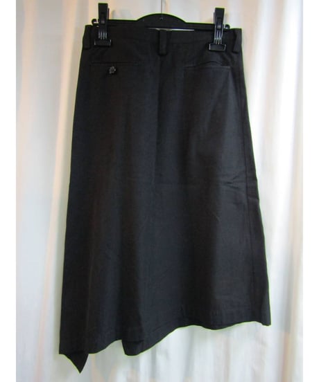 Y's yohji yamamoto アシメトリーデザインスカート YT-S16-213