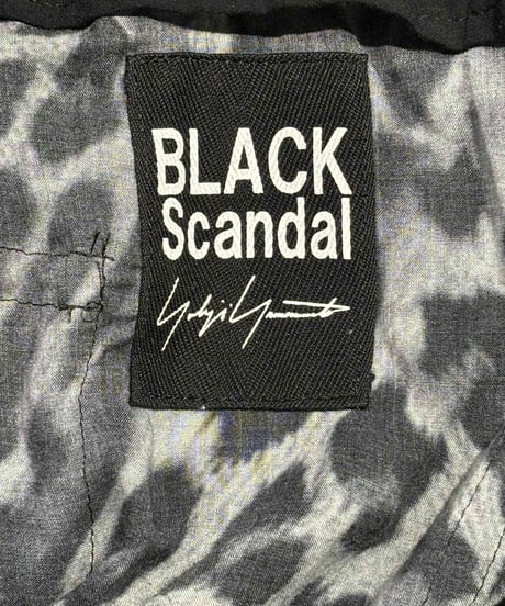 美品 BLACK Scandal yohji yamamoto ラップパンツ（HH-P92-845）