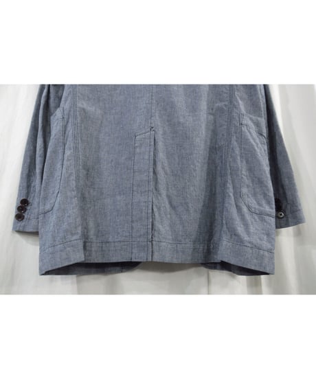19ss yohji yamamoto pour homme パチポケットデザイン コットンジャケット（HH-J61-055）